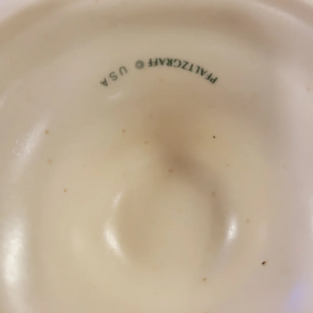 PFALTZGRAFF NATUREWOOD ICE CREAM DISH OR VASE - USA - 6 3/4